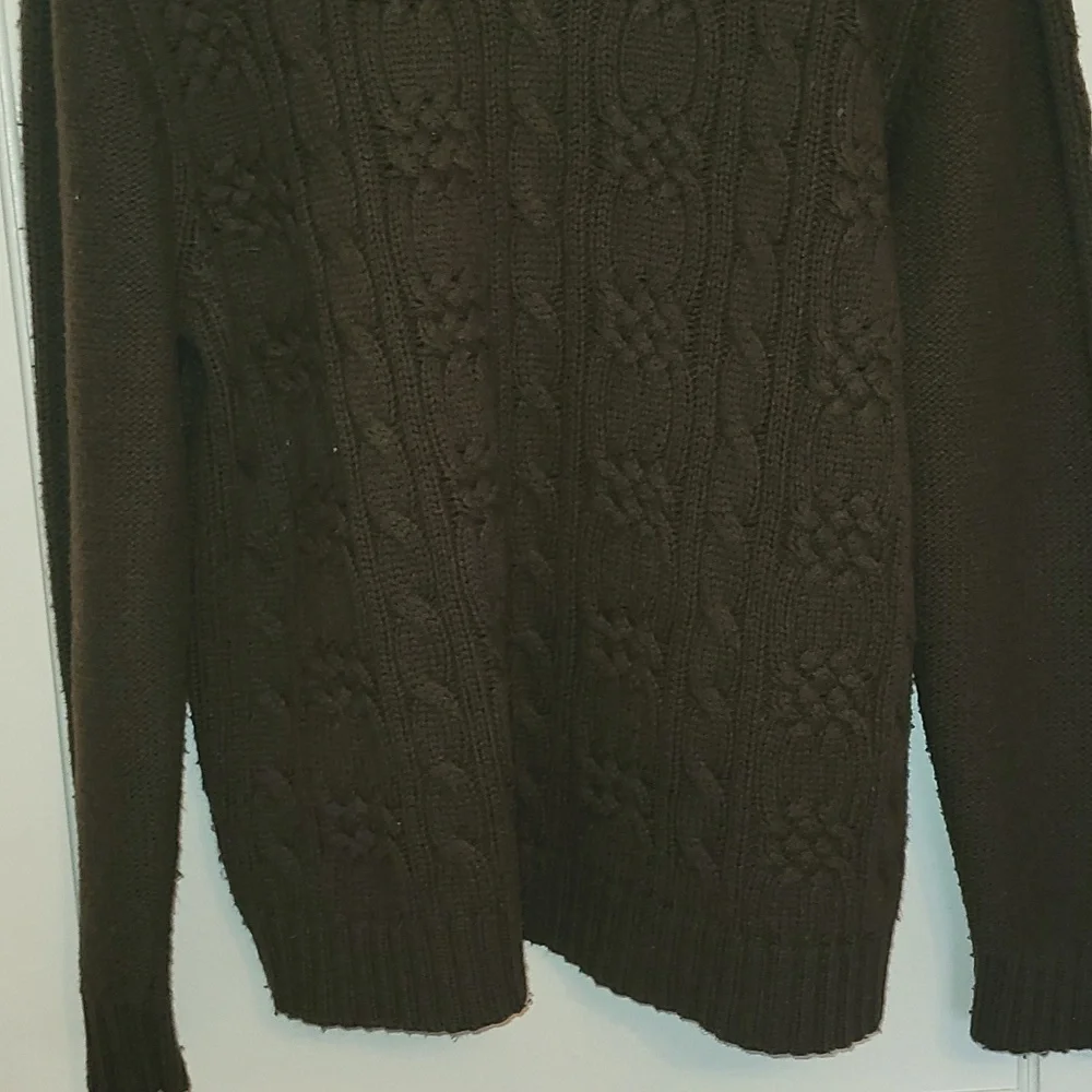 Eddie Bauer Vintage wool/Cashmere cable knit sweater - Picture 5 of 6